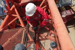load moment indicator crane instalation